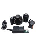Sony DSLR-A200 Camera 10.2MP 18-70mm Lense battery Charger Memory Card