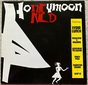 Lydia Lunch: Honeymoon IN Red Vinyl LP 33 RPM 12 