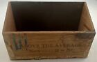 Antique Cigar Wood Store Display Box Above The Average Tampa Florida Manufacture