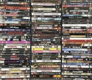 Lot Of 25 Random DVDs With Cases No Duplicates
