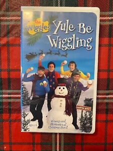 The Wiggles Yule Be Wiggling VHS Singing Dancing Christmas - Free Shipping