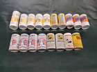 Vintage Falstaff, Olympia, & Billy Empty Beer Cans various sizes Lot of 18