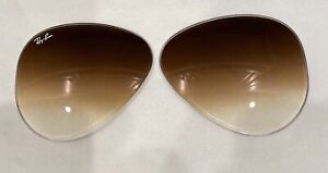 Ray Ban 8307, Aviator 58mm gradient brown replacement lenses