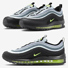 Nike Air Max 97 Shoes Pure Platinum Volt Black White DX4235-001 Men's Sizes NEW