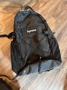 Supreme 210 Denier Cordura Backpack Black SS16 Genuine Authentic RARE vintage