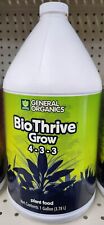General Organics 1 Gallon Bio Thrive Grow 4-3-3 New