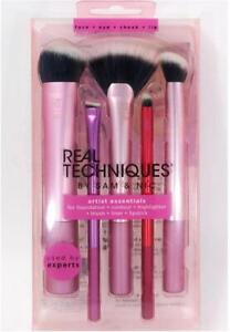 🌹Real Techniques makeup Beauty face brush Artist Essentials RT-1895 5 pcs set