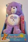 2002 Care Bears Share Bear Plush With Play Along VHS Movie Tape NEW