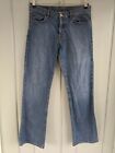 Lucky Brand Easy Rider J Womens 10 30 Jeans Button Fly Straight Medium 32x32 USA