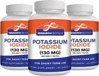 3 Pack Potassium + Iodide Supplement Tablets Pills 130mg - 180 Capsules
