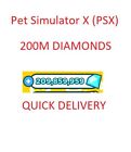 Roblox PSX Pet Simulator X 100M GEMS 2X BUY QUICK SALE BUY 2X FOR 200M!!