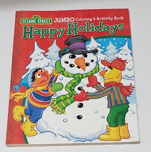 Sesame Street Happy Holidays Christmas Coloring & Activity Book