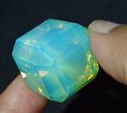 132.25 Ct Natural Green Opal Cube Welo Australian Certified Untreated Gemstone