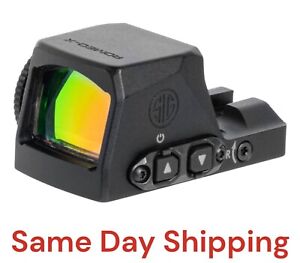 Sig Sauer ROMEO-X Pro Footprint Open Reflex Red Dot Sight 1x24mm - SORX1000