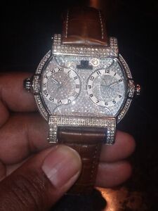 Johnny Dang diamond watch mens used