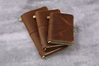 Handcrafted Refillable Leather Journal Travelers Notebook Travel Diary with 3 In
