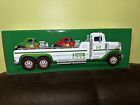 2022 Hess Toy Flatbed Truck With Two Hot Rods Cars Batteries Included NEW IN BOX