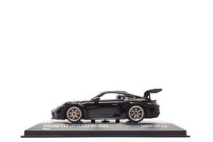 Minichamps 1:43 Porsche 911 GT3 RS (992) in Black / Gold