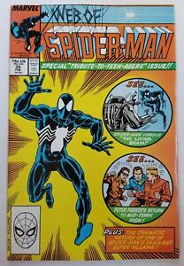 Web of Spider-Man #35 (Marvel Comics, 1988) Peter Parker as Substitute Teacher