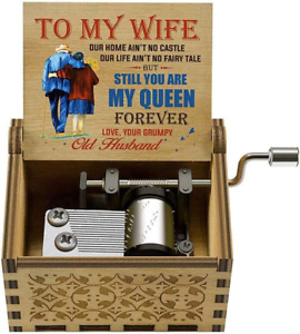 Music Box Gift for Wife Valentine Anniversary Christmas Birthday Gift to Women