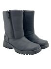 Weather Protectors by Totes Women’s Size 7 Black Boots Waterproof Dual Zippers