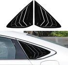 DLOVEG Car Rear Side Window Louvers for Honda Accord 2023 2024 Accessories Cover (For: 2023 Honda Accord)