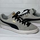 Puma Mens Suede Classic Pastime 387060-01 Gray Casual Shoes Sneakers Size 10