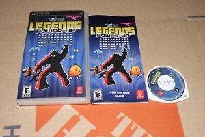 Taito Legends Power-Up (Sony PSP, 2007) Complete w/ Manual TESTED