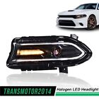 Fit for 2015-2022 Dodge Charger Halogen Projector Headlight w/ LED DRL Driver