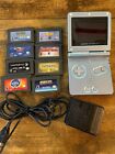 Nintendo Game Boy Advance SP Handheld System - Pearl Blue AGS-101  Bundle Tested