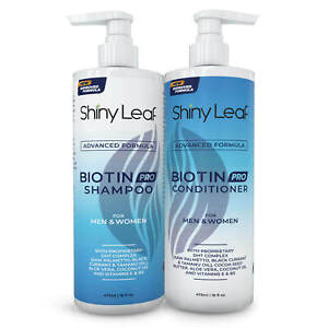 Biotin Pro Shampoo and Conditioner Set Anti Hair Loss with DHT Blockers (2x16oz)