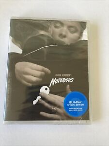Notorious Criterion Blu-ray Alfred Hitchcock Ingrid Bergman NEW Sealed- 1