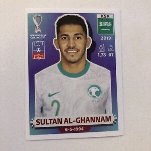 panini fifa world cup qatar 2022 Sticker - Saudi Arabia #8 - Sultan Al-Ghannam