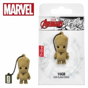NEW Marvel Avengers Groot 16GB USB Flash Drive Stick Tribe SEALED