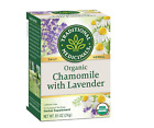 Organic Chamomile & Lavender Herbal Tea, Settles Nervous System, 16 Count