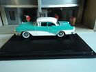 Oxford  1955  BUICK CENTURY  Turquoise and White  1/87   HO  diecast car     GM