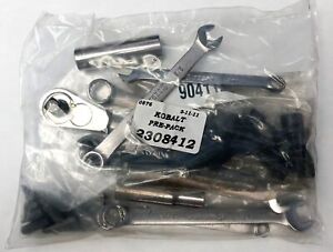 Kobalt 2308412 42pc Assorted Ratchet, Wrench, Socket, Nut Driver & Bit Set USA