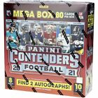 Panini Contenders Football NFL Mega Box FANATICS 80 Cards 2 Auto BRAND NEW!