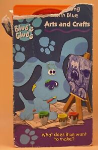 New ListingBlue's Clues - Arts & Crafts VHS 1998 Nick Jr. Orange Tape **Buy 2 Get 1 Free**