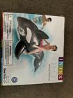 Intex Ride On Whale Inflatable Pool Toy 76x47in Float Raft Orca Killer Whale