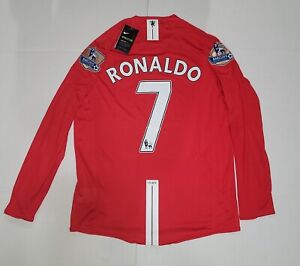 Cristiano Ronaldo 2008 Manchester United Player Version Long Sleeve Jersey