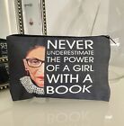 Ruth Bader Ginsburg Small Zippered Pouch Bag