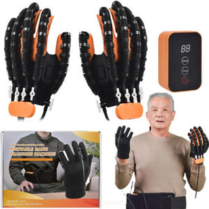Hand Function Rehabilitation Robot Gloves Trainer for Finger Hemiplegia Recovery