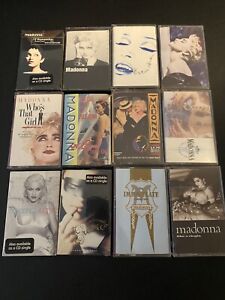 MADONNA CASSETTE TAPES Some singles - See Pictures