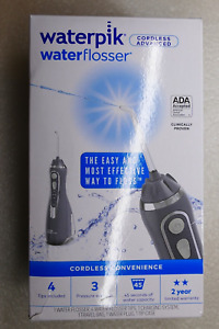 Waterpik GRAY WP-567CD Advanced Cordless Water Flosser ADA Accepted