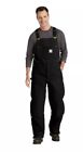 Carhartt Mens Loose Fit Firm Duck Insulated Bib Overalls OR4393-M  Tall-M