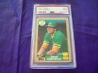 1987 TOPPS #620 JOSE CANSECO PSA 9