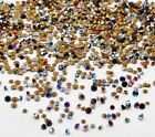 300 Vintage Swarovski Crystal 2mm. To 3mm. Tiny Rhinestones - Jewelry Repair J49
