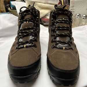 Skechers Mens Size 13 Relaxed Fit WP Hiking Boots 64869 BROWN (Box Damaged)
