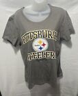 New ListingPittsburgh Steelers NFL Majestic Scoop-Neck Women’s XL Gray T-Shirt